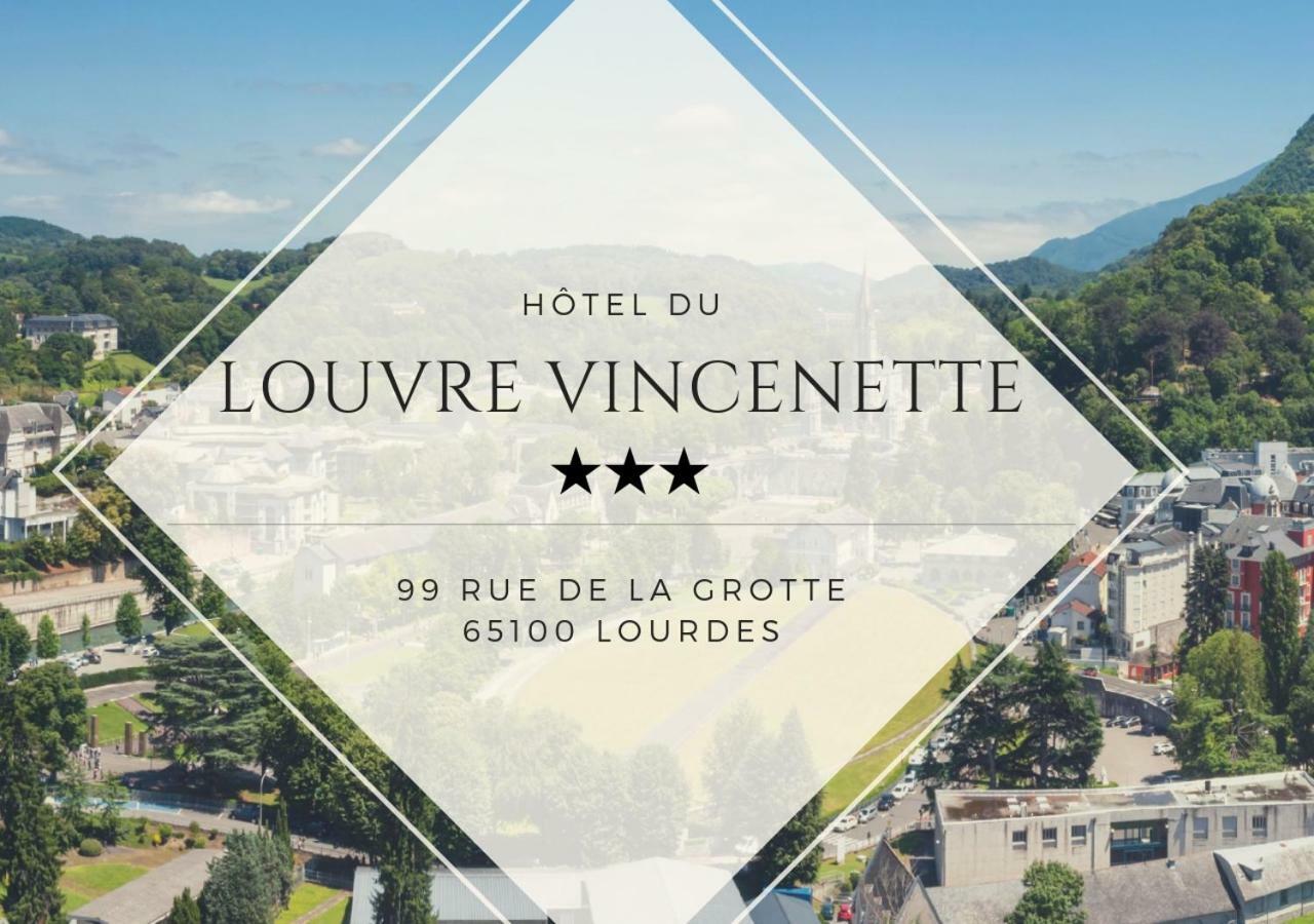 Hotel Louvre Vincenette Lourdes Buitenkant foto