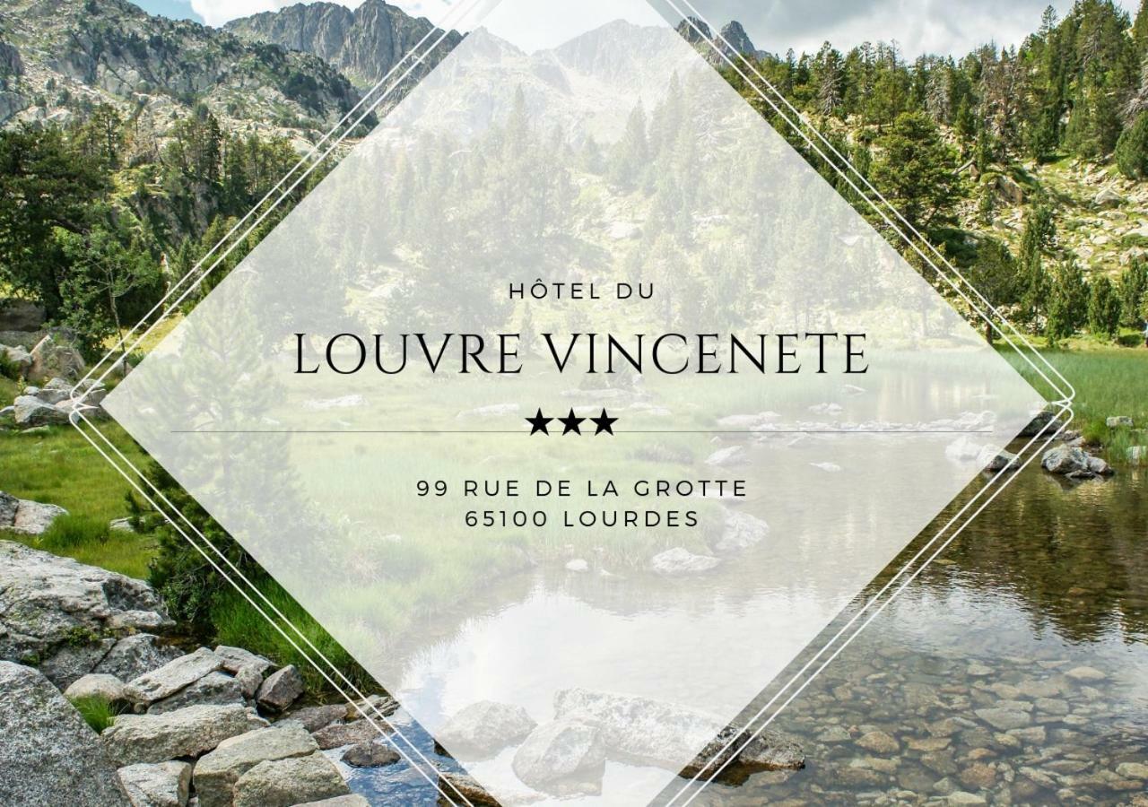 Hotel Louvre Vincenette Lourdes Buitenkant foto